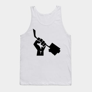 G36 Carry Handle Fist Black contoured Tank Top